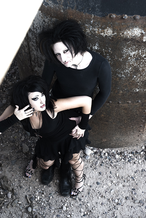 Male and Female model photo shoot of Chase Bats and Emmily LolliRot in Tempe Arizona