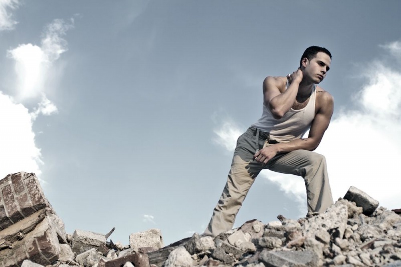 Male model photo shoot of Lito Diaz in savannah