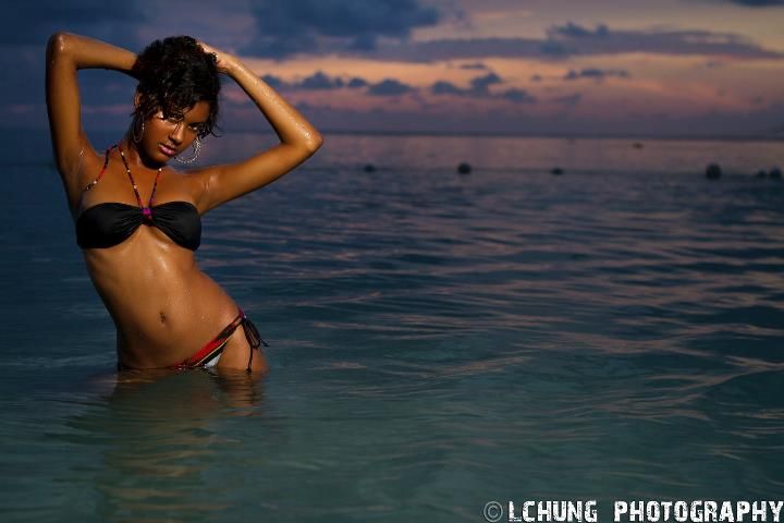 Female model photo shoot of LCHUNG in Ocho Rios Jamaica