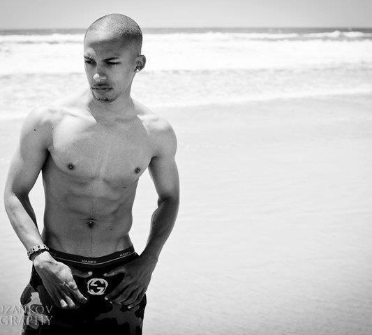 Male model photo shoot of BIDO LOPEZ in water front