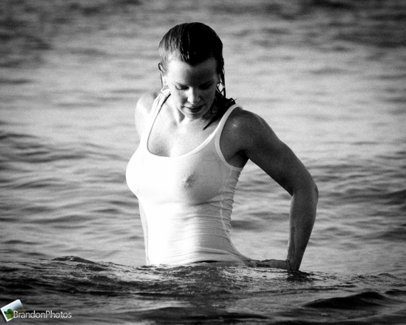 Female model photo shoot of Michele Brandon by BrandonPhotos in Ocean Isle Beach, NC