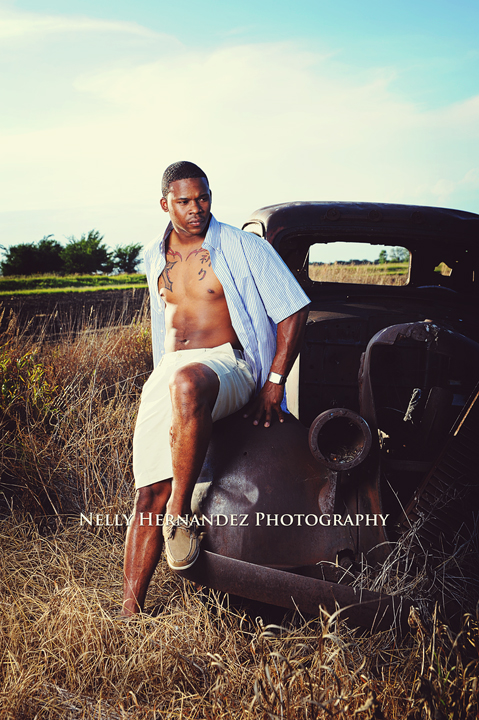 Male model photo shoot of Meco Morales by Nelly Hernandez