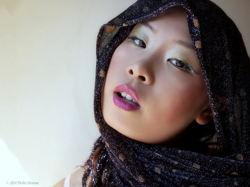 Female model photo shoot of Kimberly Miner and Joylove B by Study in Light