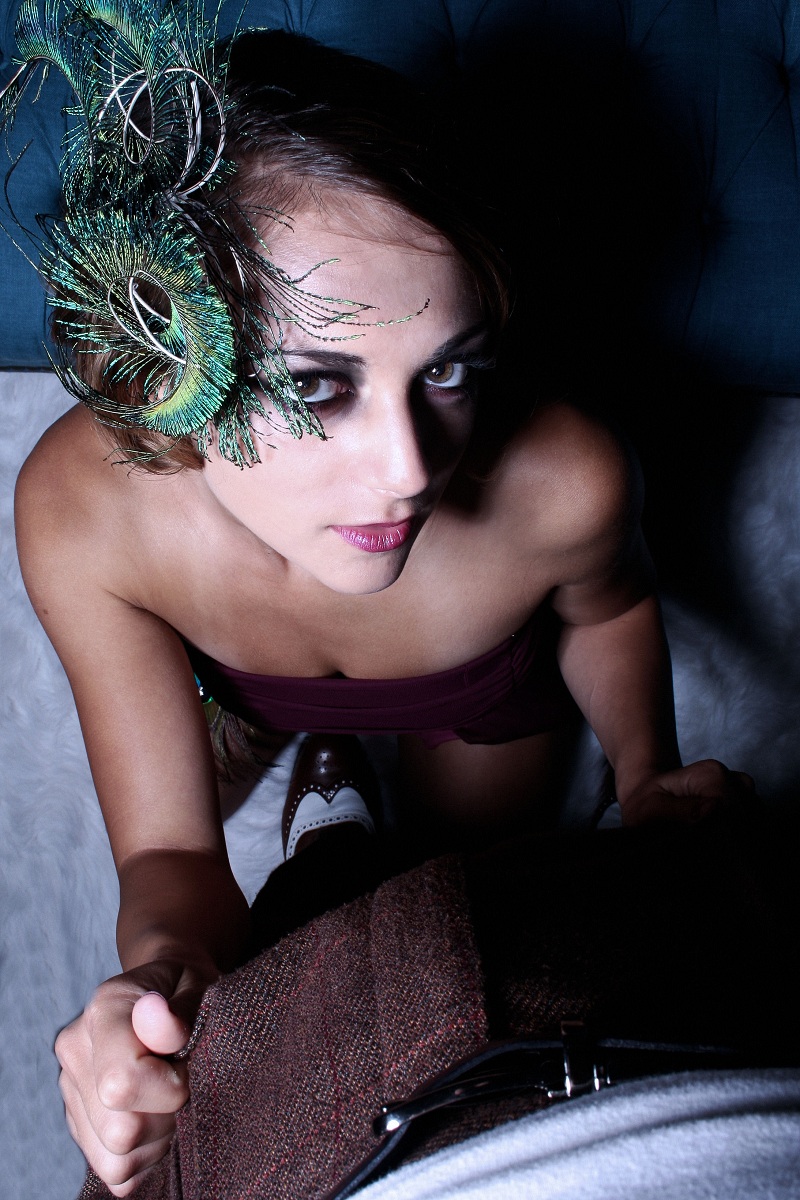 Female model photo shoot of miss c by Hot Banana Pancakes, makeup by Darian Barton