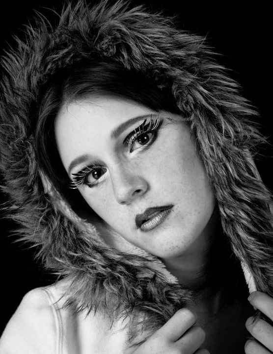Female model photo shoot of Makeup Artistry By LJ
