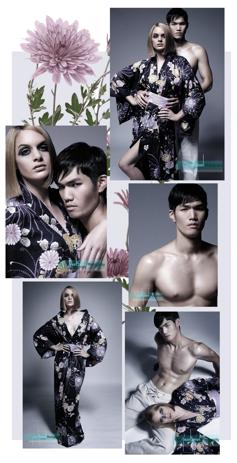 Male and Female model photo shoot of Azoe Azahir, Hanneke and Danny Lim in Kuala Lumpur