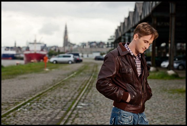 Male model photo shoot of little Adam in Antwerp