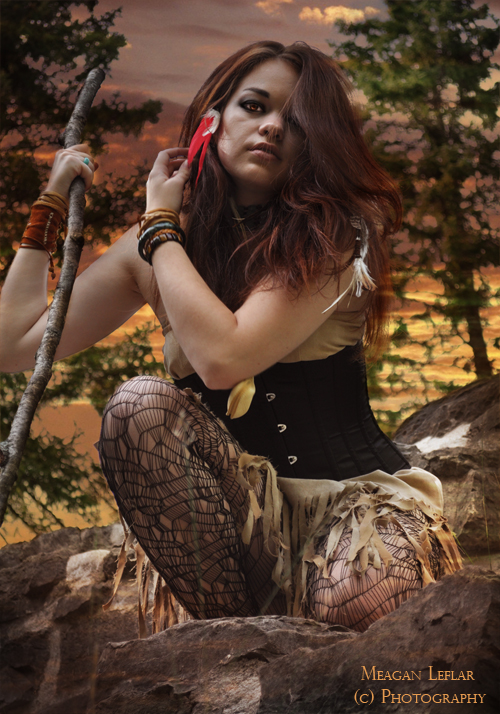 Female model photo shoot of Vicereine in Lime Kiln trail Ottawa
