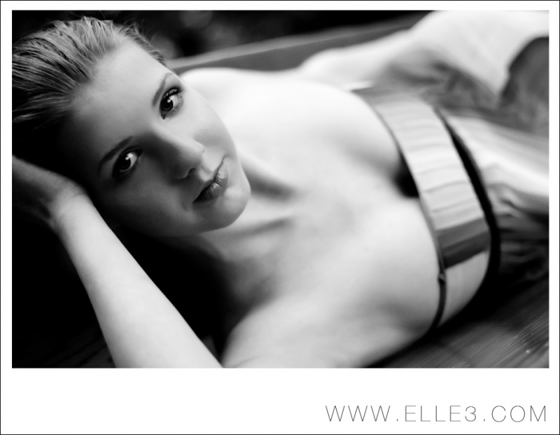 Female model photo shoot of ELLE3 Studio and Beth Rizzardo, makeup by Dee Wang