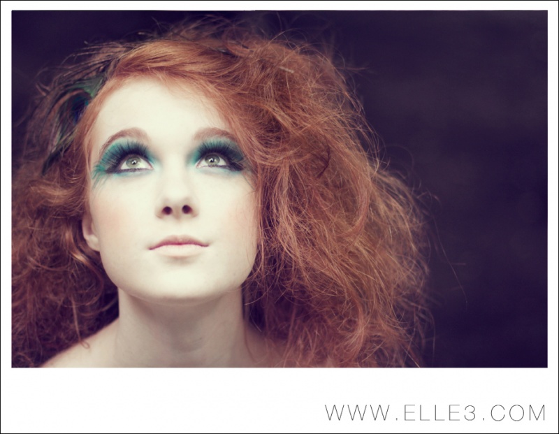 Female model photo shoot of ELLE3 Studio and Rachel Sargeant, makeup by Dee Wang
