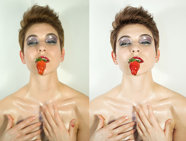 Female model photo shoot of Retouching by Krystle