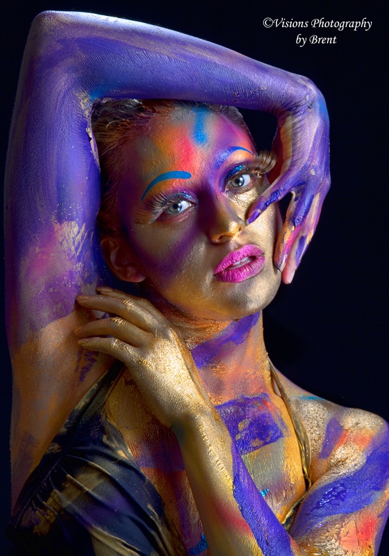 Female model photo shoot of Makeup by Monika Neira in Dallas, TX