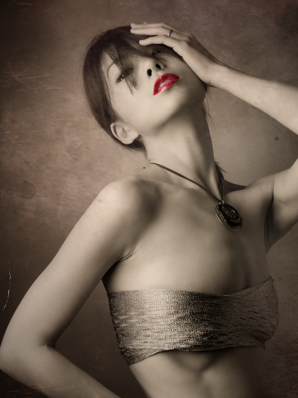 Female model photo shoot of Reiko I by DigitalClassic in Osaka