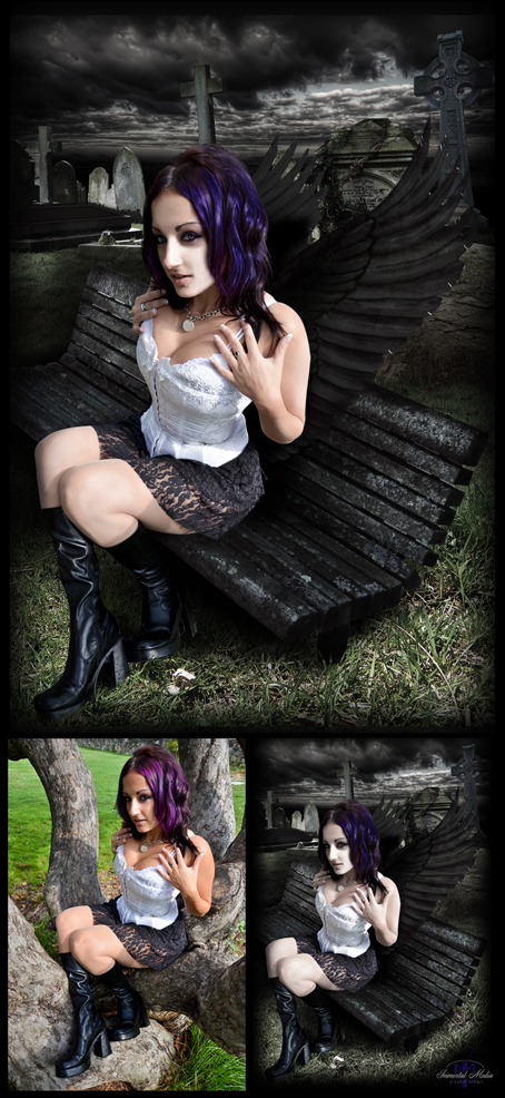 Female model photo shoot of Immortal Media and Miss Immortal by Three G Photography