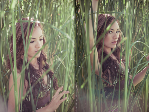 Female model photo shoot of Claire Xu in Legg Lake