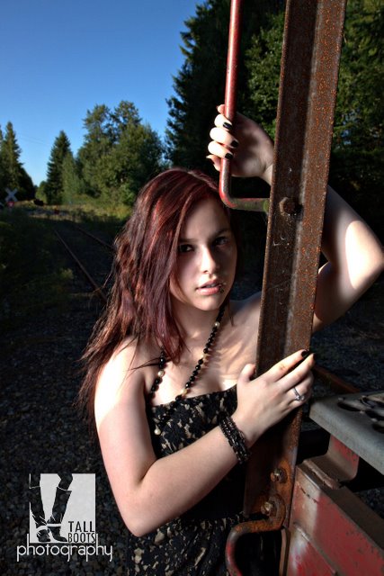 Female model photo shoot of Lolita Havok by Tall Boots Photography