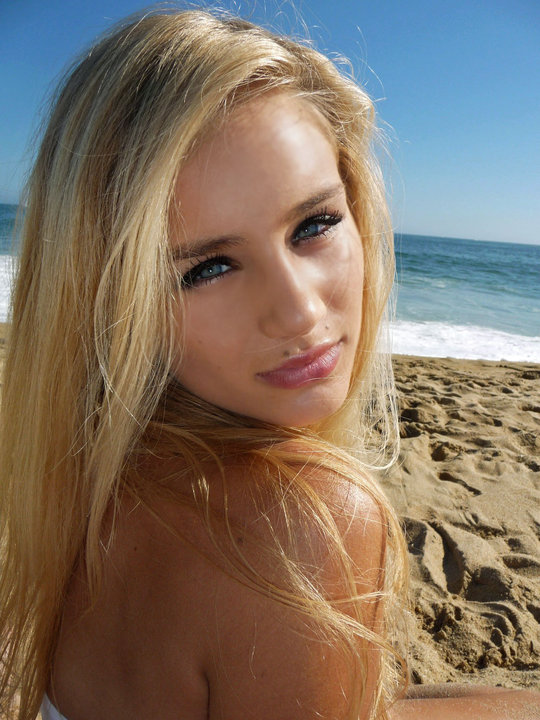Female model photo shoot of Brit Cameron in Newport beach