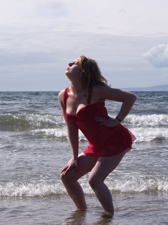 Female model photo shoot of miw in croy shore