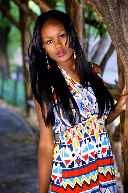 Female model photo shoot of Martine Sainvil by B71 Photos in Central Park