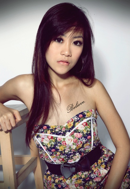 Female model photo shoot of Katherine liang