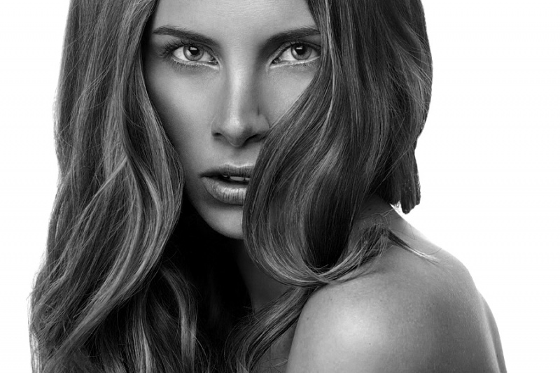 Female model photo shoot of More than a pretty face by jelenabalic in Brooklyn, makeup by Goran Sliskovic - MUA