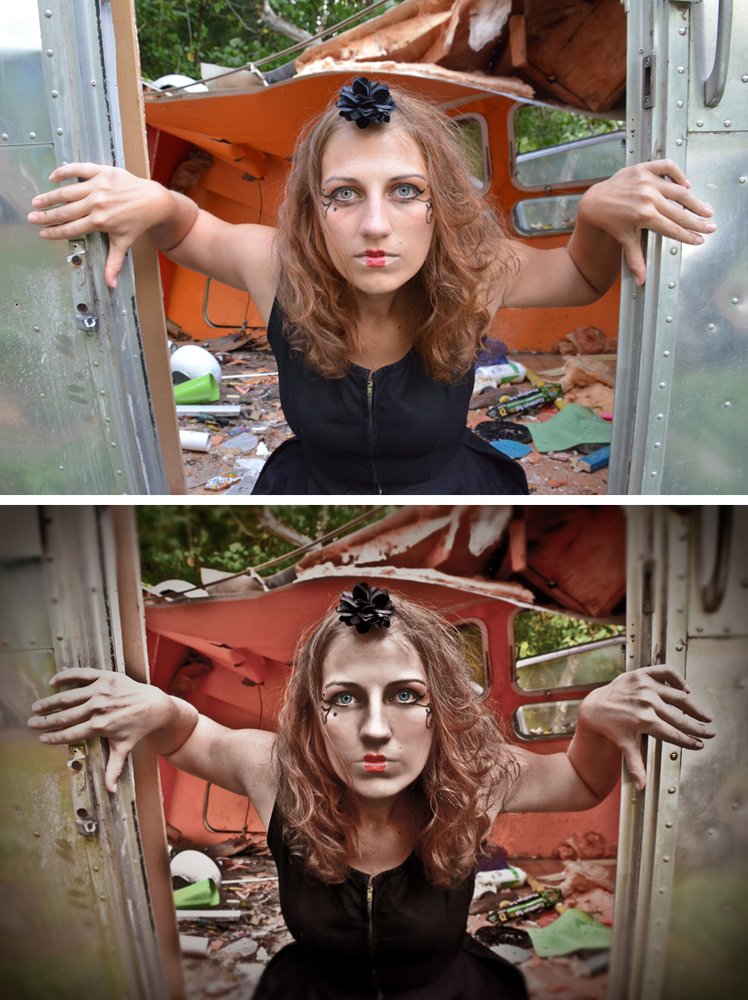 Female model photo shoot of Housefire Retouching by June Snow Photography in Asheville, NC