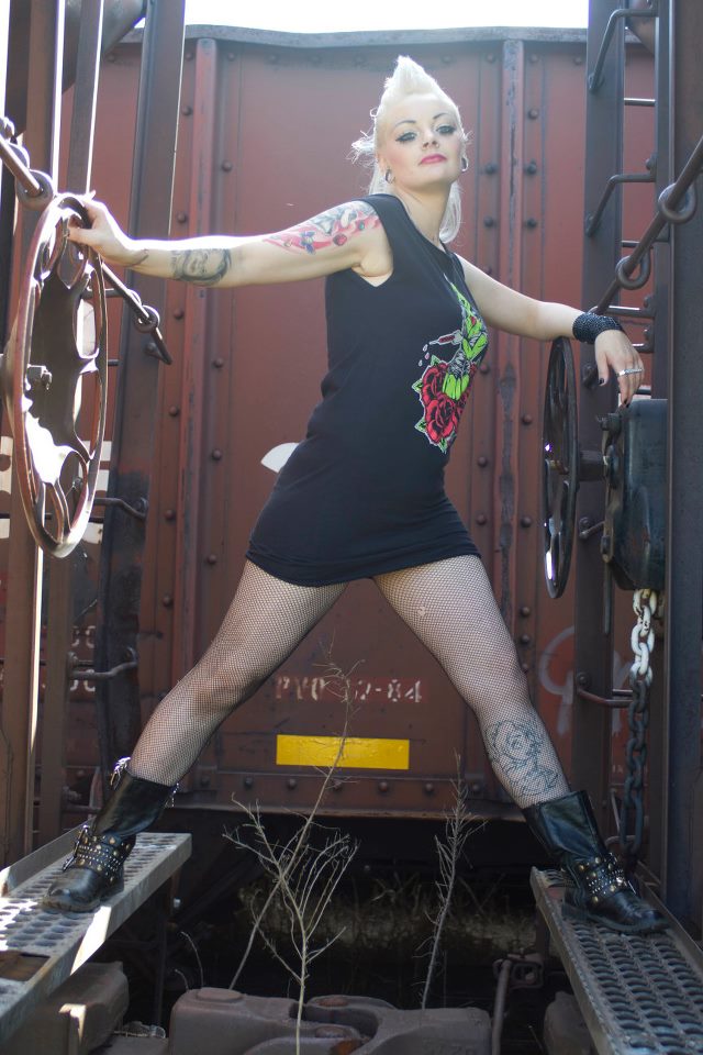 Female model photo shoot of Miss Priss by Sultry carnage