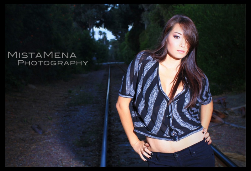 Male and Female model photo shoot of MMH Photography  and Marissa Hiroko in Torrance