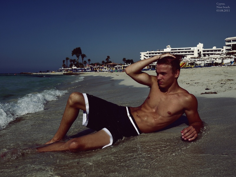 Male model photo shoot of Niek  in Agia Napa, Cyprus