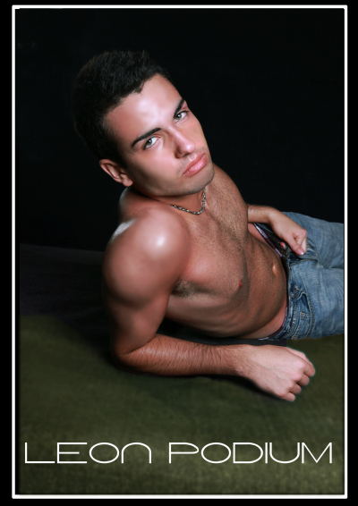 Male model photo shoot of Leon Podium 