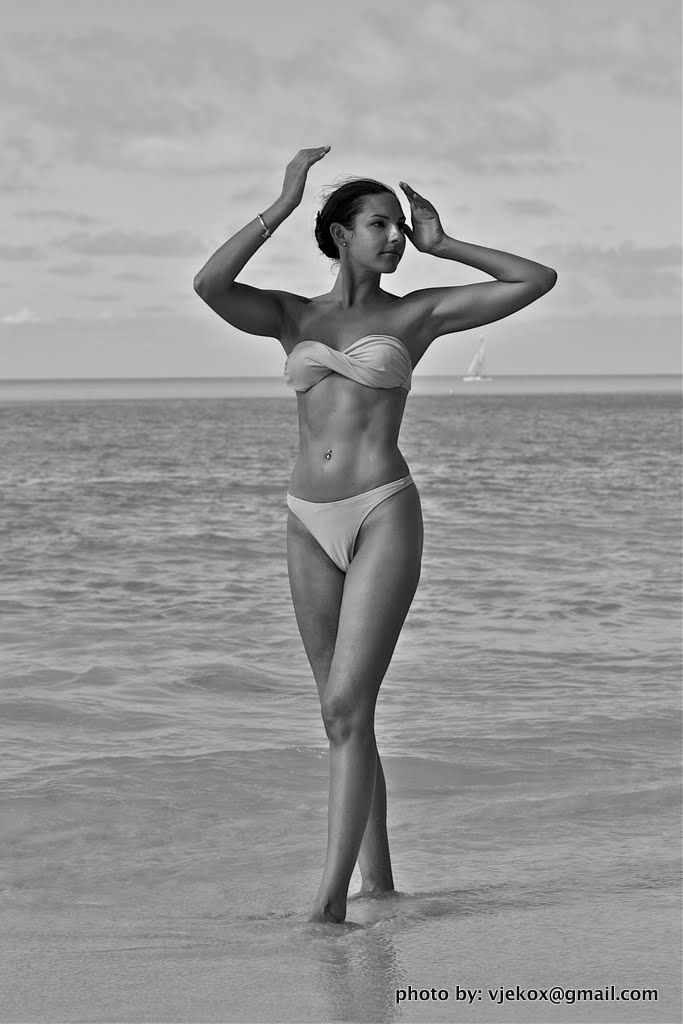 Male model photo shoot of vjekox in Antigua, Sandals Beach