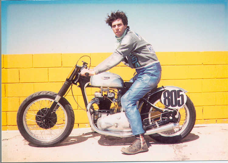 Male model photo shoot of Jeffrey Wilde in Willow Springs Raceway, CA