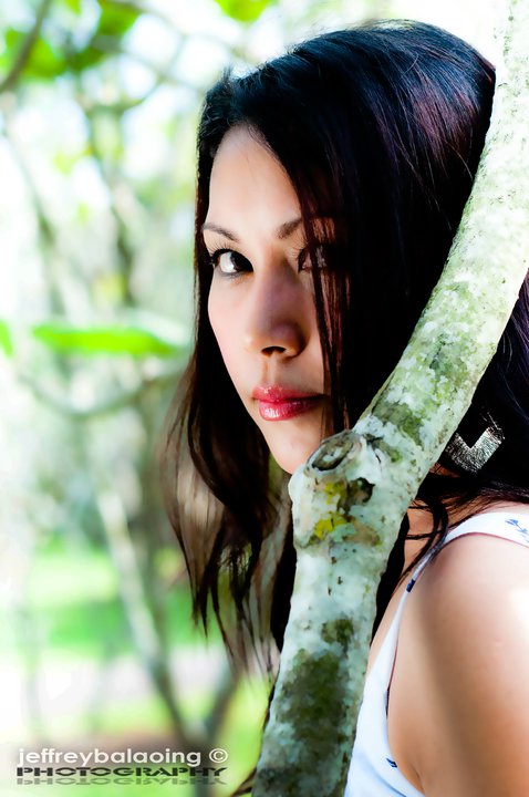 Female model photo shoot of SimpleGien in Botanic Gardens Singapore