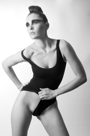 Female model photo shoot of Helga Martina by R  Mc, makeup by Nat Cors 
