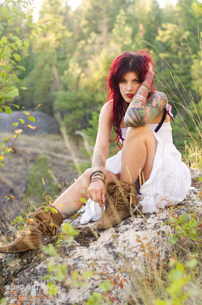 Female model photo shoot of RenadaFreeland in Kelowna BC