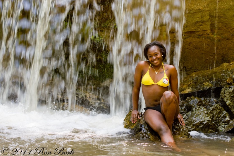 Female model photo shoot of My FL Bell  in Waterfall in South Georgia