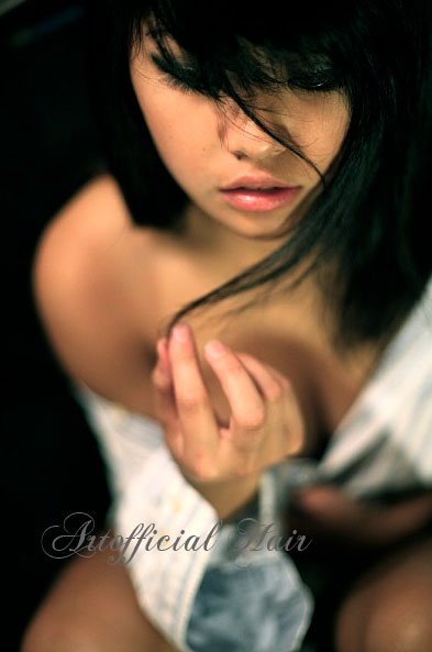Female model photo shoot of Artofficial Hair