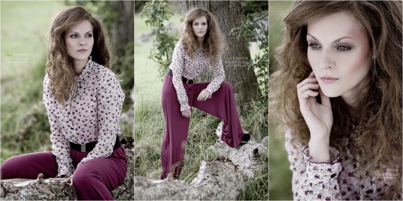Female model photo shoot of Joanna Kisielinska, hair styled by Hair Flick 