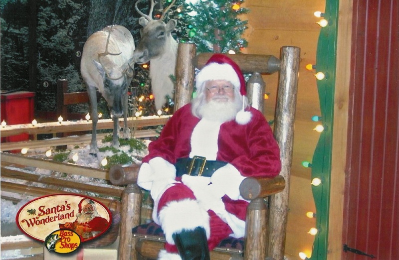 Male model photo shoot of Santa Tom in Bass Pro Shop - Garland, TX