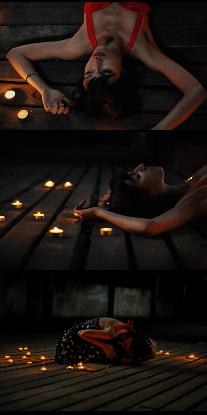 Female model photo shoot of Siiri Kumari in Friend's secret loft