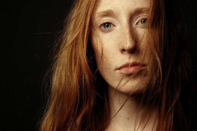 Female model photo shoot of Ginger Ginger