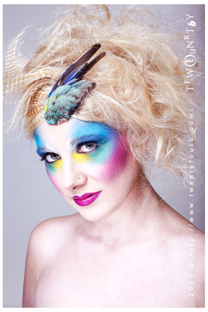 Female model photo shoot of GrizzlySister by Brent Leideritz, hair styled by Chelsea De Main, makeup by Mishkamink
