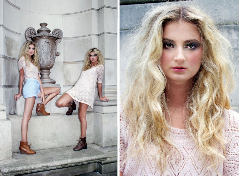 Female model photo shoot of Amy Souter, Nicole Harry and Danielle Harry in Portsmouth, makeup by Lani D