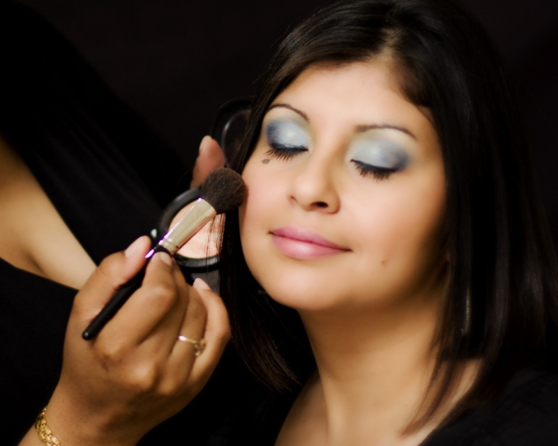 Female model photo shoot of VisionsDVine, makeup by VisionsDVine