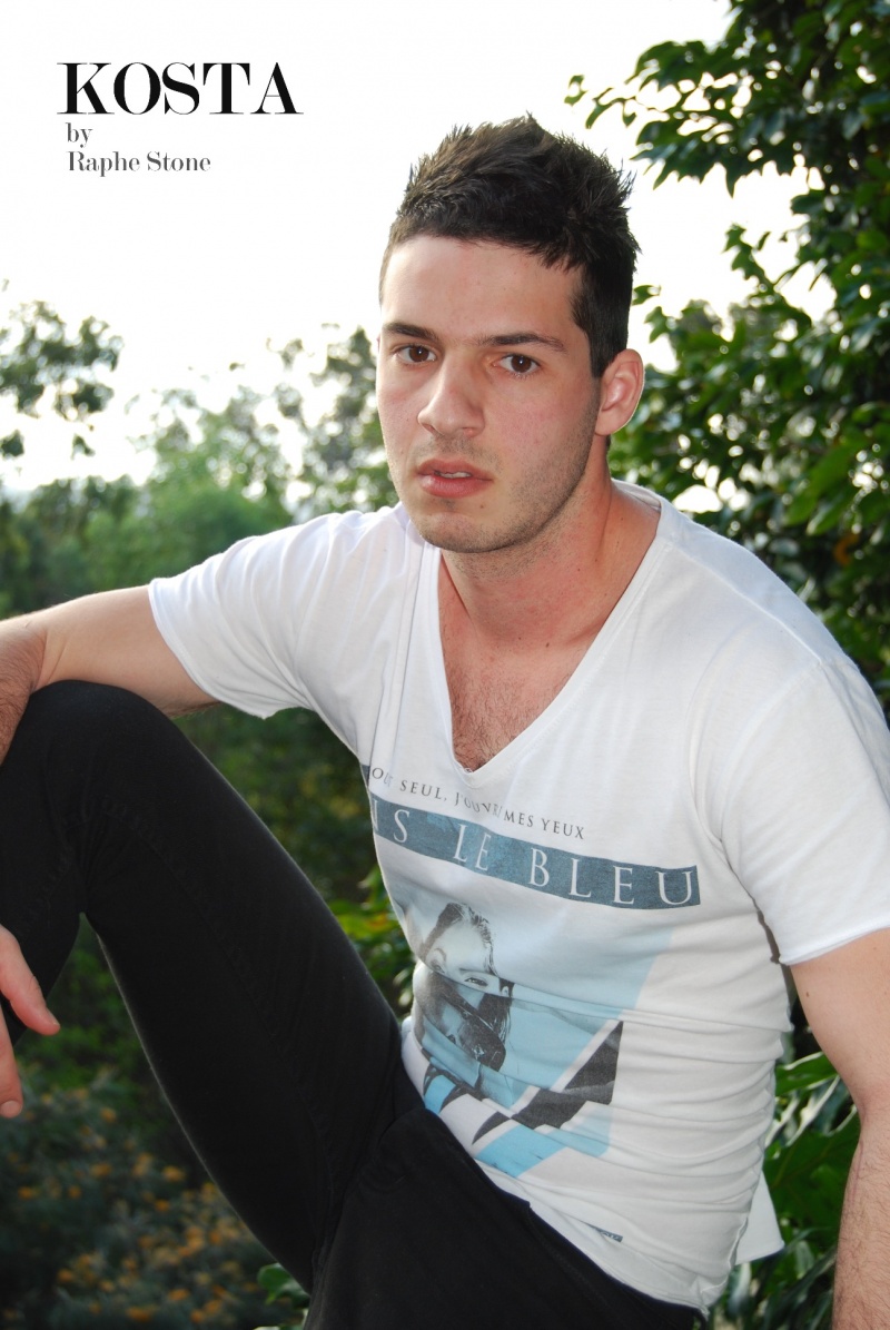 Male model photo shoot of Kosta Demetrios by Raphe
