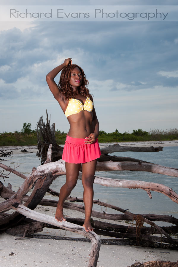 Female model photo shoot of Jaya Charles by RichardEvansPhotography