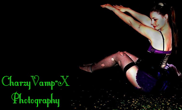 Female model photo shoot of CharzyVampX Photography