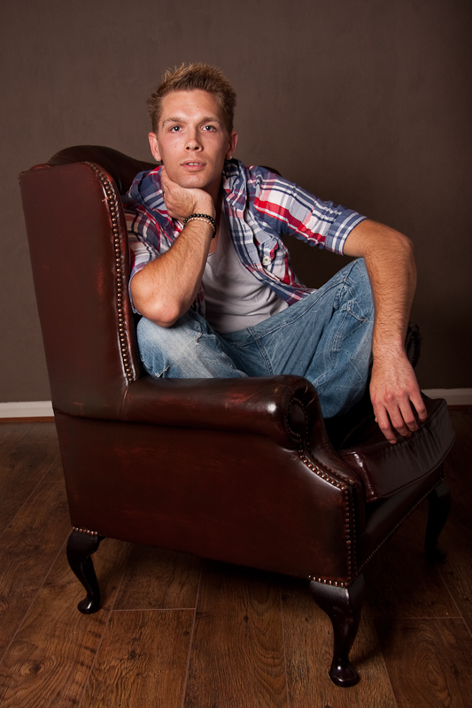 Male model photo shoot of Andy Tibbetts in C Studios