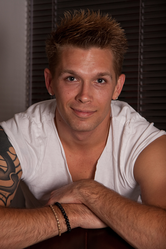 Male model photo shoot of Andy Tibbetts in C Studios