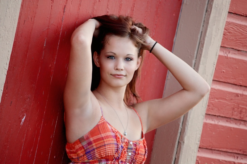 Female model photo shoot of P Stevens Photography  and Holly Stith in Old Train Depot